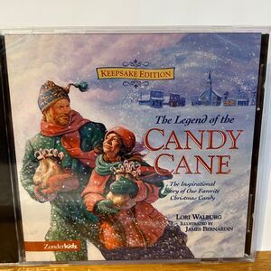 THE LEGEND OF THE CANDY CANE Zonderkidz CD New Sealed CHRISTMAS
